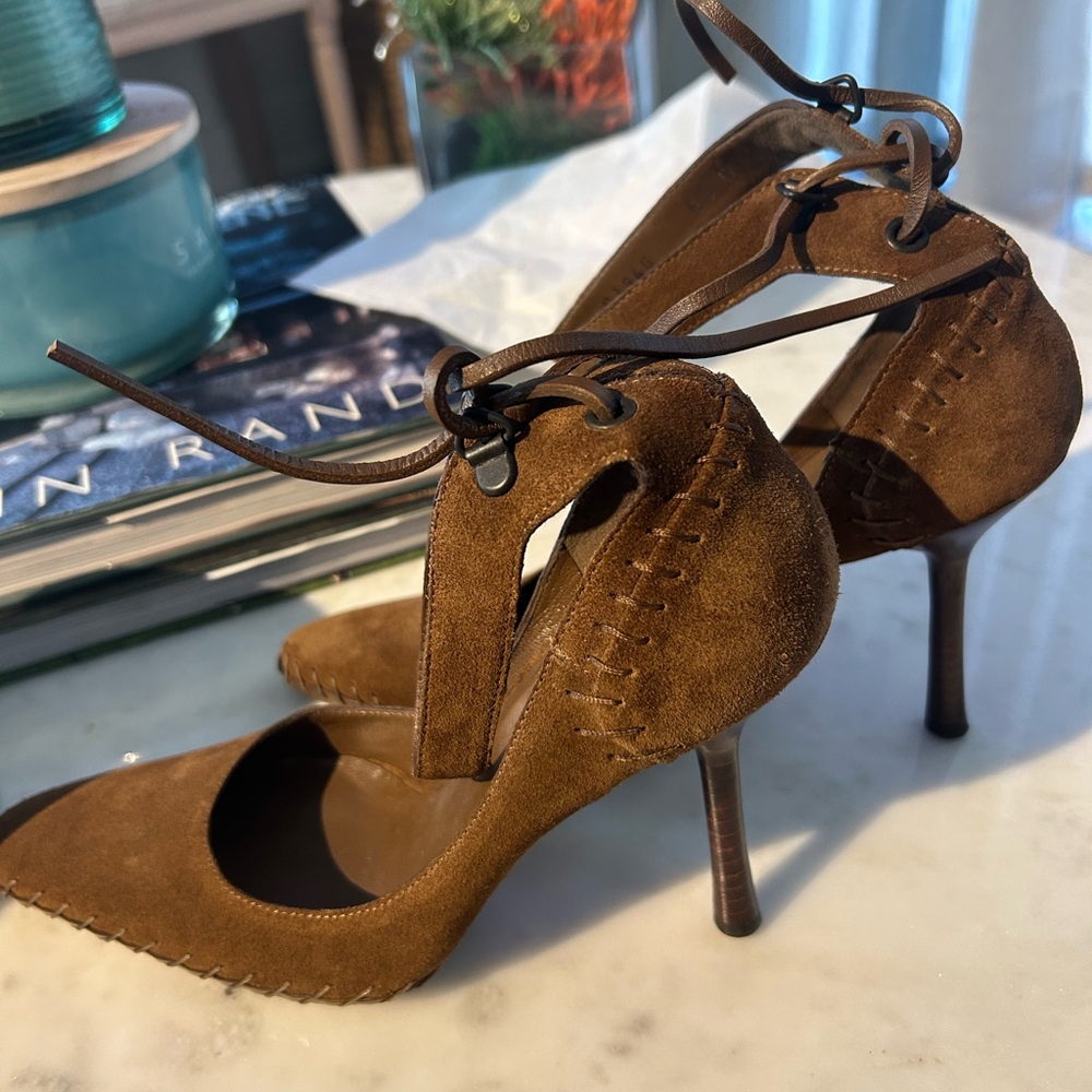 Gucci D’Orsay suede pump - Picture 3 of 8